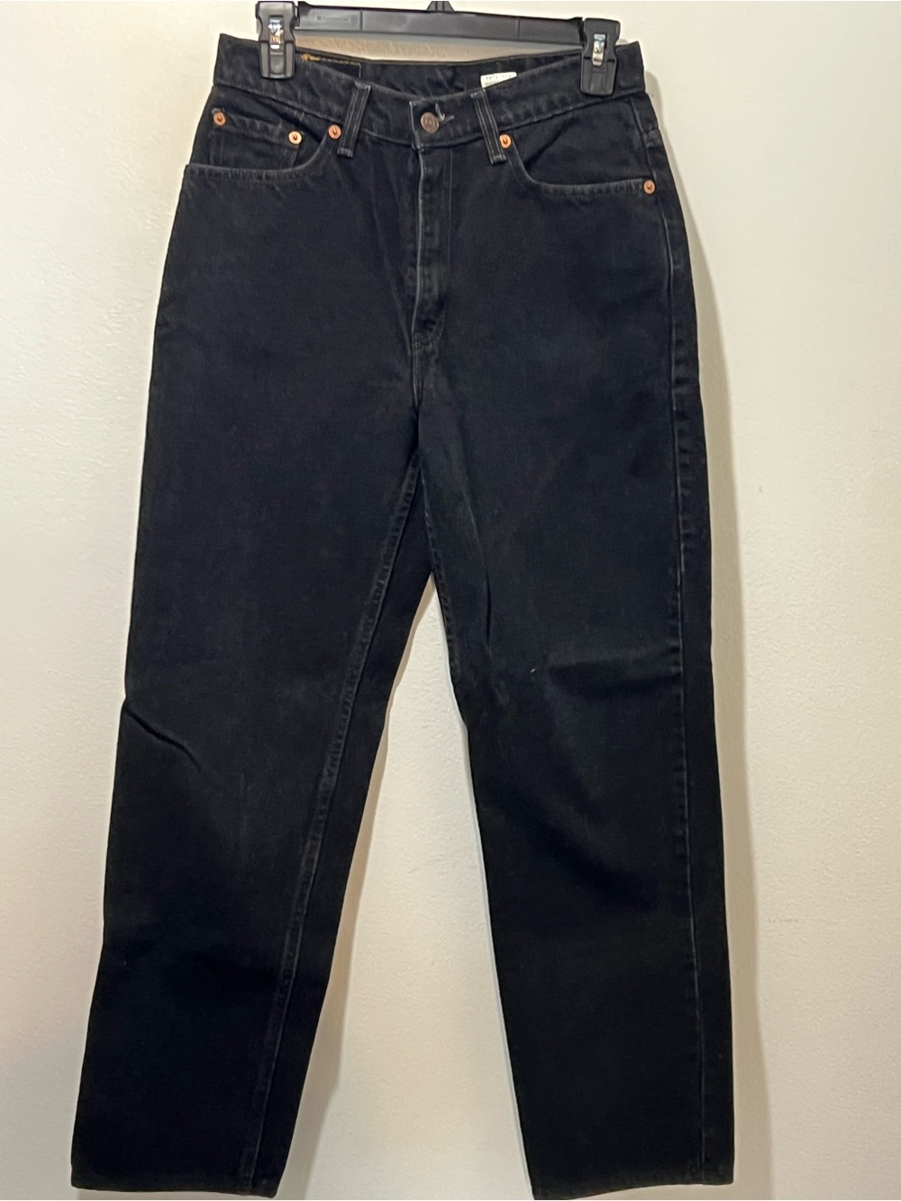 Levi's Black Straight-Leg Jeans
